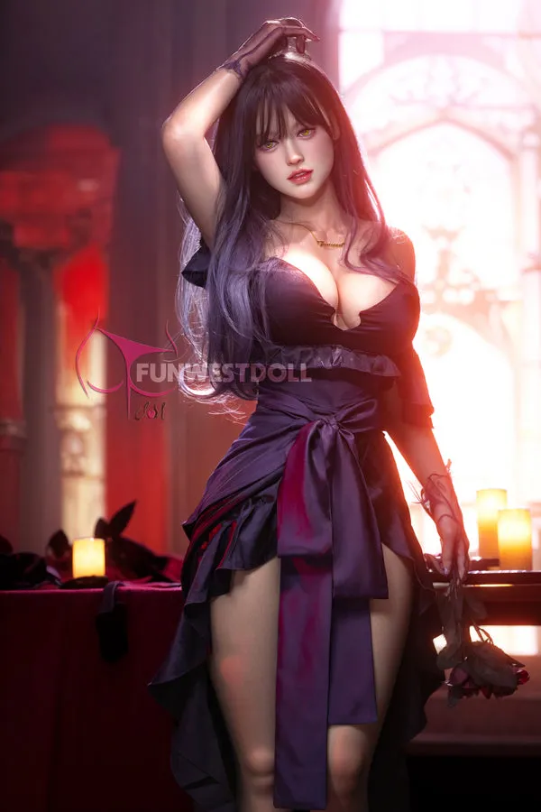 Funwest Doll 160cm 5 4 ECup Most Sexy Silicone Sex Doll With Big Boobs 035S White Chloe Male Sex Toys
