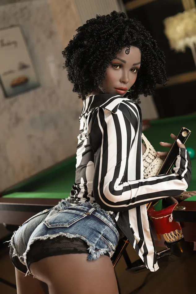GalaxyDoll US In Stock 158cm5ft2 Hcup Big Boobs Black Sex Doll C23 Male Sex Toys
