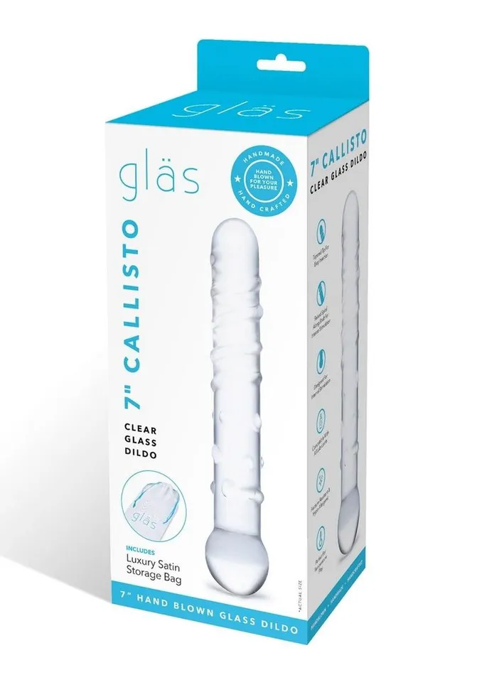 Glas Callista Clear Glass Dildo Glas Dildos