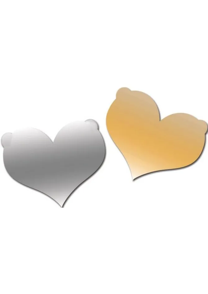 Hott Products Male Sex Toys Boobie Mylar Confetti Pack Gold Jumbo Size
