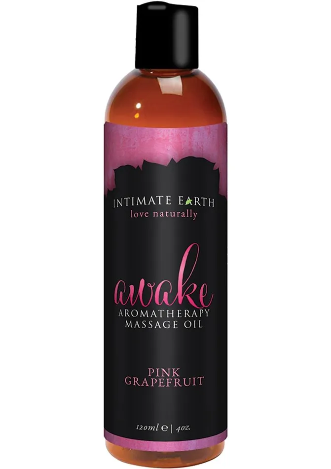 Intimate Earth Awake Aromatherapy Massage Oil Pink Grapefruit Intimate Earth Couples Intimate Earth Awake Aromatherapy Massage Oil Pink Grapefruit Intimate Earth Couples
