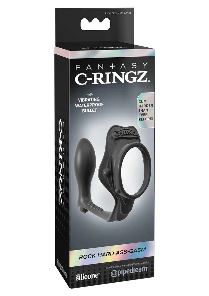 Male Sex Toys Fantasy CRingz Silicone Rock Hard AssGasm Cock Ring with Bullet Fantasy CRingz Male Sex Toys Fantasy CRingz Silicone Rock Hard AssGasm Cock Ring with Bullet Fantasy CRingz
