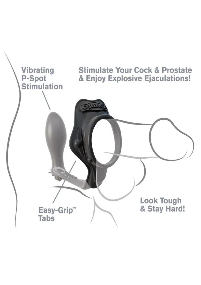 Male Sex Toys Fantasy CRingz Silicone Rock Hard AssGasm Cock Ring with Bullet Fantasy CRingz Male Sex Toys Fantasy CRingz Silicone Rock Hard AssGasm Cock Ring with Bullet Fantasy CRingz