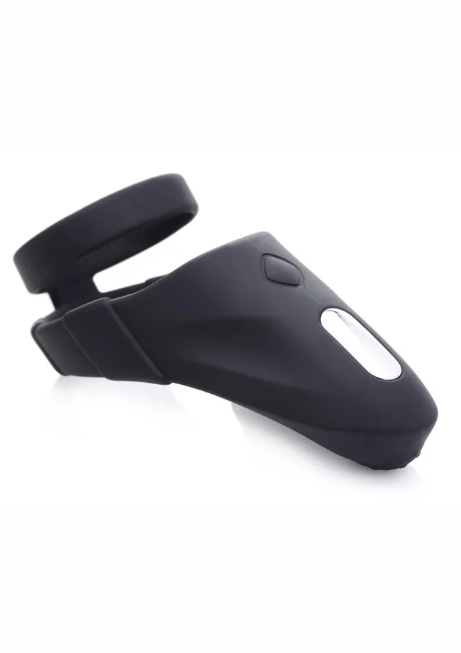 Male Sex Toys Trinity Men Trinity Men 10x Rechargeable Silicone Cock Ring with Vibrating Taint Stimulator Male Sex Toys Trinity Men Trinity Men 10x Rechargeable Silicone Cock Ring with Vibrating Taint Stimulator