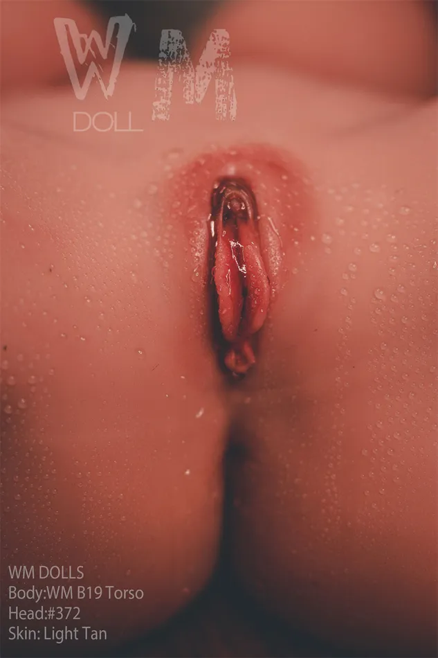 Male Sex Toys WM Doll 70cm2ft4 Big Boobs Fuckable Tits Torso TPE Sex Doll with 372 Head