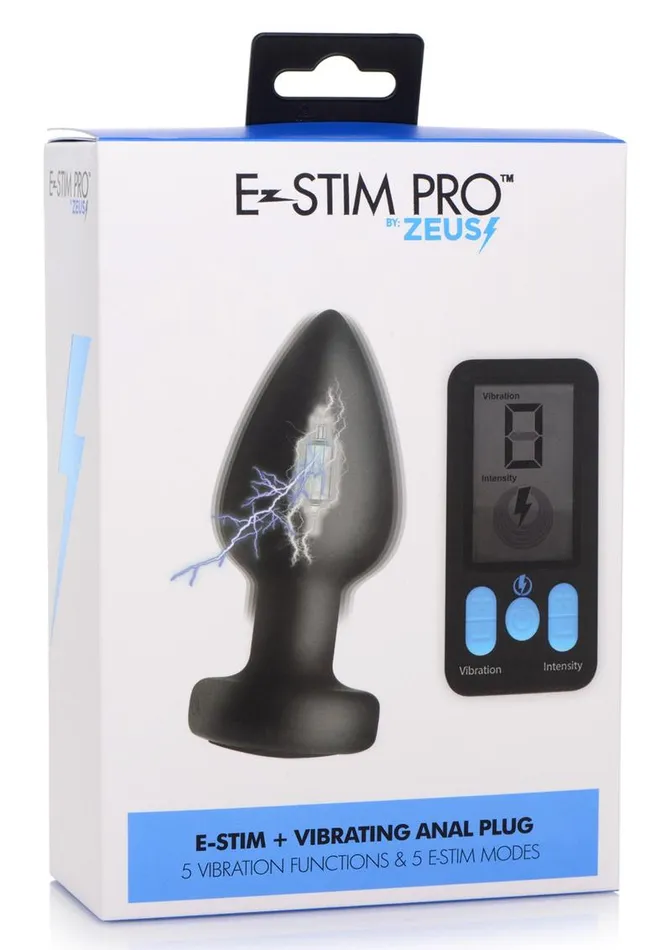 Male Sex Toys Zeus Vibrating and EStim Silicone Rechargeable Anal Plug with Remote Control Zeus Electrosex Male Sex Toys Zeus Vibrating and EStim Silicone Rechargeable Anal Plug with Remote Control Zeus Electrosex