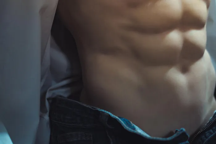 Muscular Silicone Head Male Sex Doll Torso Ronin Realing Doll Male Sex Toys