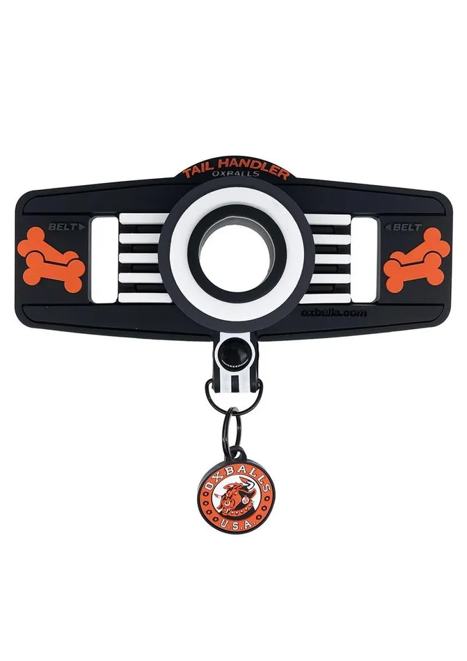 Oxballs Anal Oxballs Tail Handler Belt Strap Silicone Tail