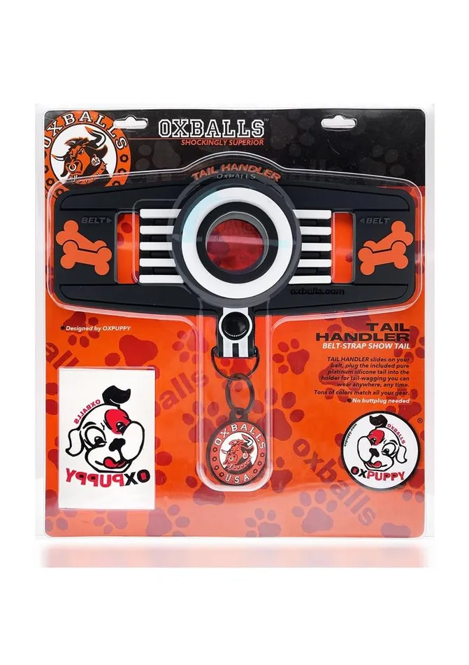 Oxballs Anal Oxballs Tail Handler Belt Strap Silicone Tail