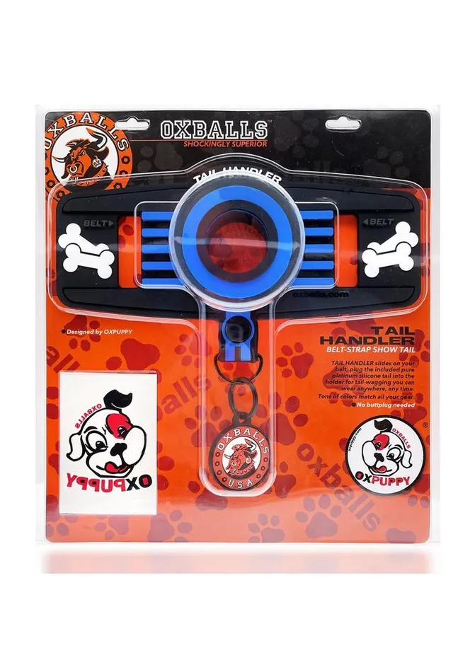 Oxballs Anal Oxballs Tail Handler Belt Strap Silicone Tail