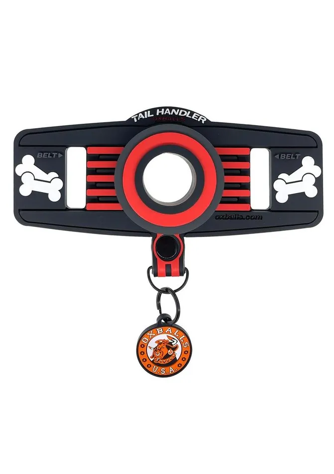 Oxballs Anal Oxballs Tail Handler Belt Strap Silicone Tail