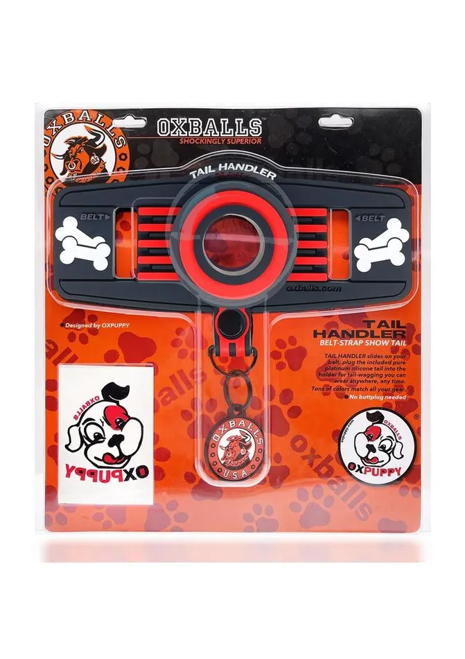 Oxballs Anal Oxballs Tail Handler Belt Strap Silicone Tail