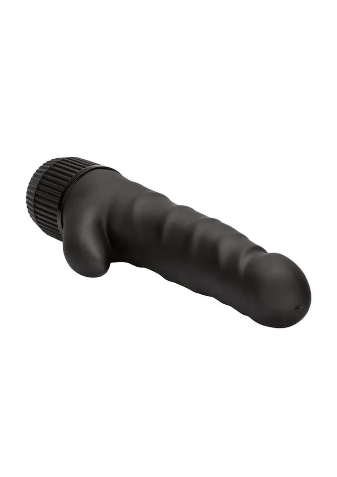 Playful Dongs Vibrators Black Velvet Clit Arouser Realistic Vibrator