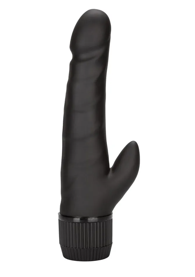 Playful Dongs Vibrators Black Velvet Clit Arouser Realistic Vibrator