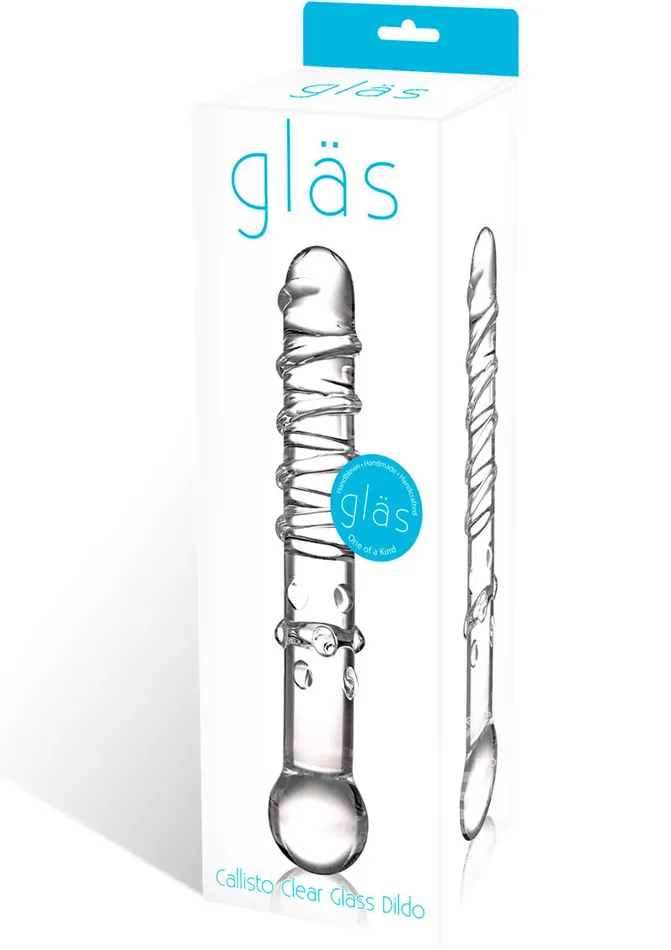 Playthings Dildos Glas Callista Clear Glass Dildo