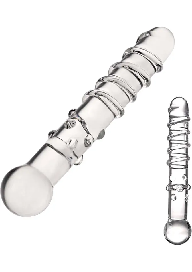 Playthings Dildos Glas Callista Clear Glass Dildo