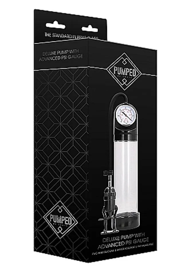 Pumped Male Sex Toys Pumped By Shots Deluxe Penis Pump with Advanced Psi Gauge Pumped Male Sex Toys Pumped By Shots Deluxe Penis Pump with Advanced Psi Gauge