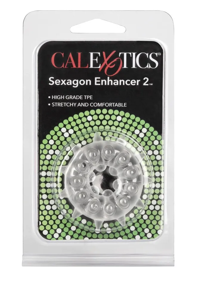 Rings Male Sex Toys Sexagon Enhancer 2 Cock Ring