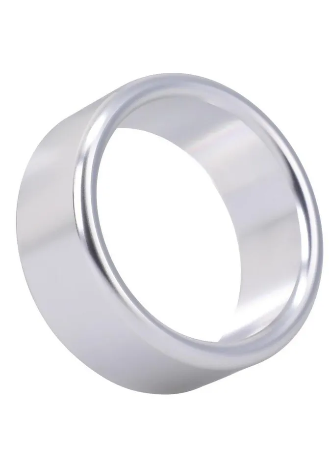 Rock Solid Male Sex Toys Rock Solid Brushed Alloy Aluminum Cock Ring