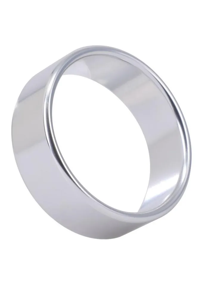 Rock Solid Male Sex Toys Rock Solid Brushed Alloy Aluminum Cock Ring