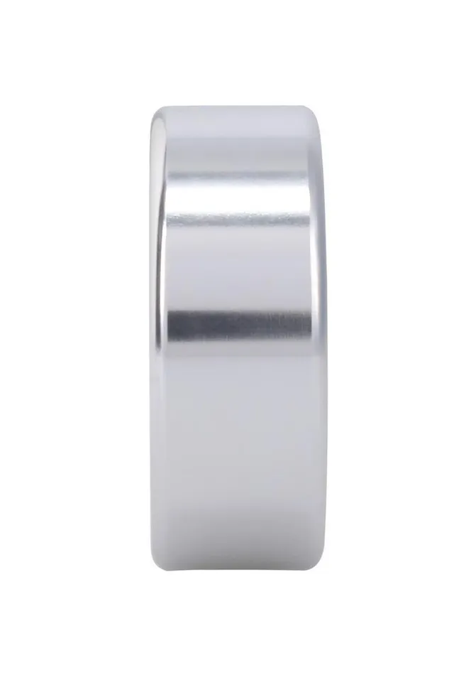 Rock Solid Male Sex Toys Rock Solid Brushed Alloy Aluminum Cock Ring