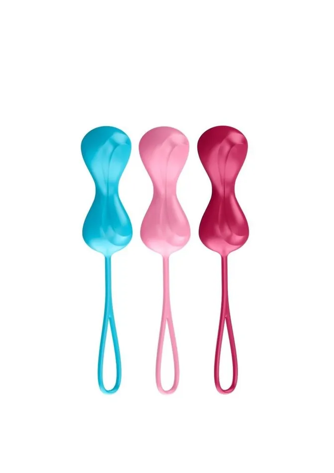 Satisfyer Anal Satisfyer Power Balls Set Of 3 Female Stimulator