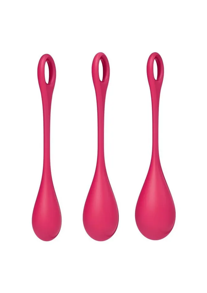 Satisfyer Female Sex Toys Satisfyer Yoni Power 1 Silicone Weighted Ben Wa Balls