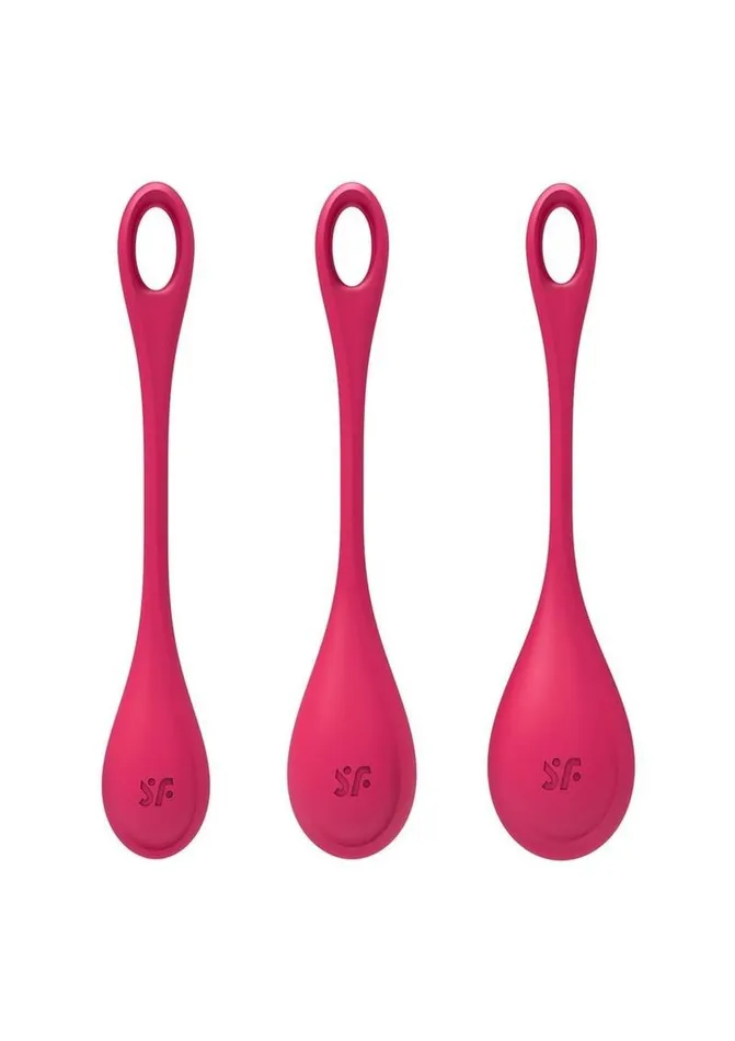 Satisfyer Female Sex Toys Satisfyer Yoni Power 1 Silicone Weighted Ben Wa Balls