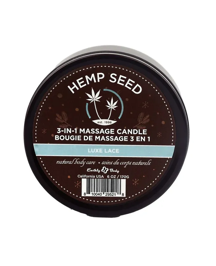 3in1 Massage Candle 6 Oz Earthly Body Couples