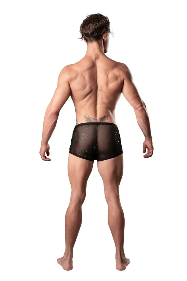 Anal Male Power Show Stopper Mini Short Large Black