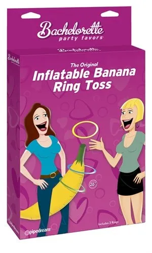Bachelorette Party Favors Inflatable Banana Ring Toss Holiday Blowout Sale Male Sex Toys