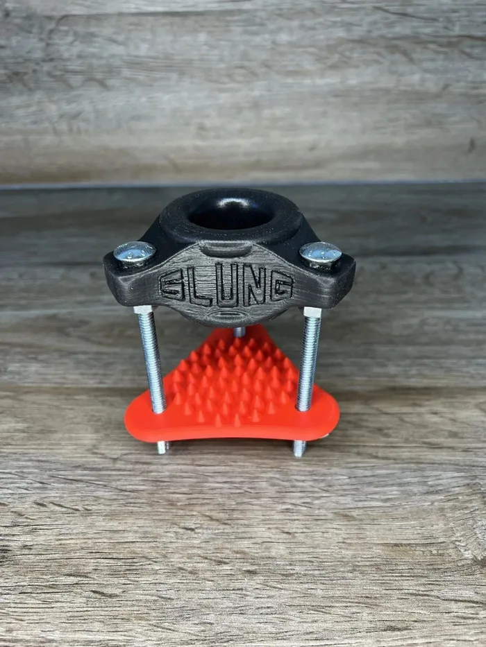 Ballisticmetal Male Sex Toys Wholesale Spiked Crusher Plate Accessory for Oxballs Slung Silicone Ball Stretcher Reversable Spiked or Smooth