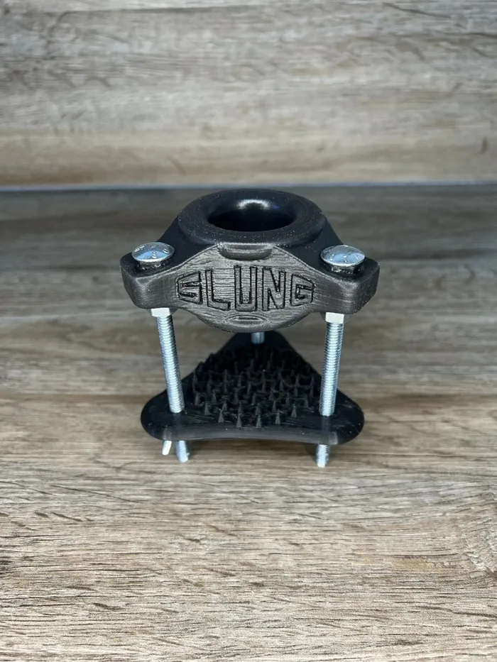 Ballisticmetal Male Sex Toys Wholesale Spiked Crusher Plate Accessory for Oxballs Slung Silicone Ball Stretcher Reversable Spiked or Smooth