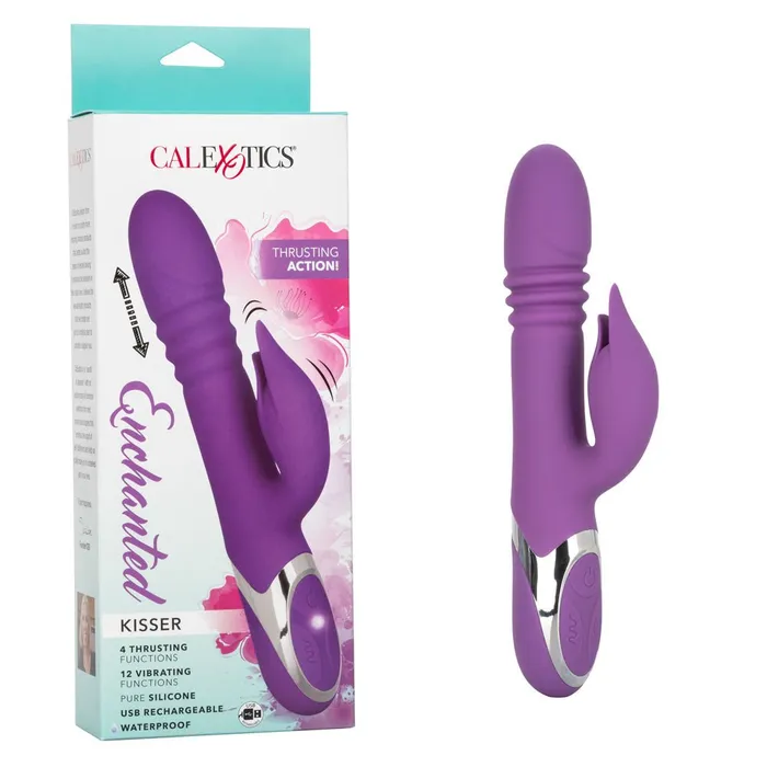 CalExotics Enchanted Kisser Purple Vibrators