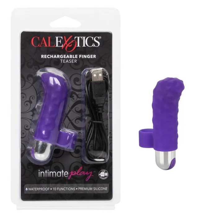 CalExotics Female Sex Toys Intimate Play Rechargeable Finger Teaser