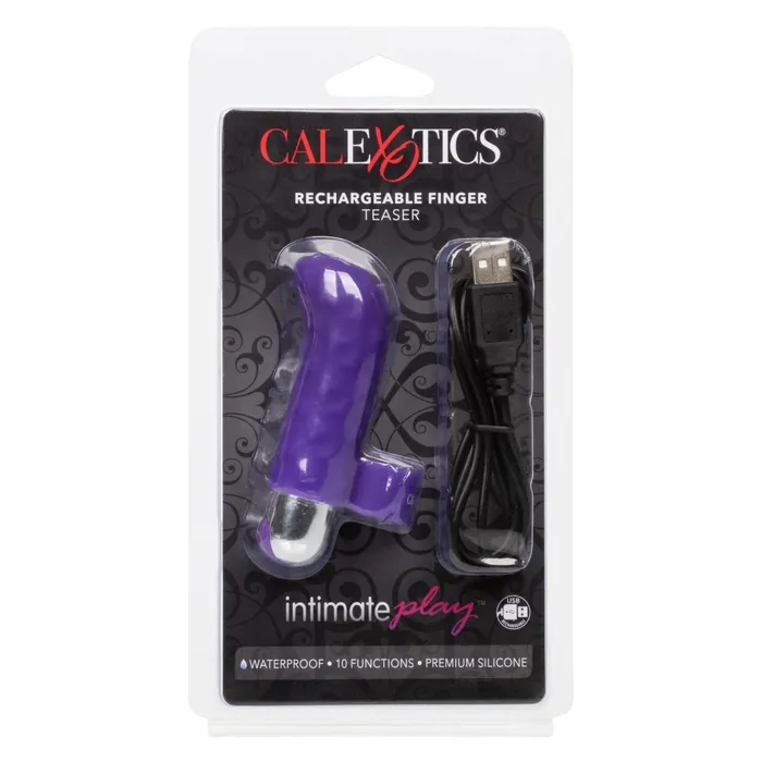 CalExotics Female Sex Toys Intimate Play Rechargeable Finger Teaser