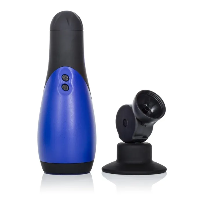 CalExotics Vibrators Apollo Power Strokers Blue