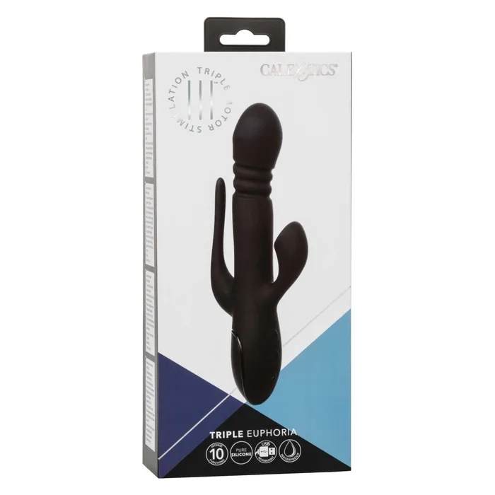CalExotics Vibrators Iii Triple Euphoria Black CalExotics Vibrators Iii Triple Euphoria Black