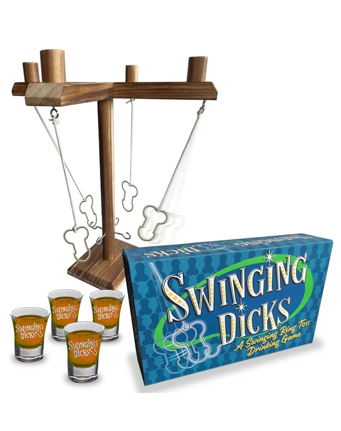 Couples Little Genie Swinging Dicks Hook Ring Game