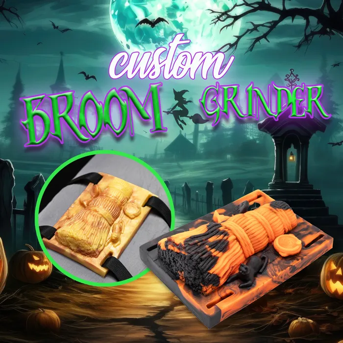 Dildos Custom Brmhilda the Witches Broom Grinder Twisted Fantasies