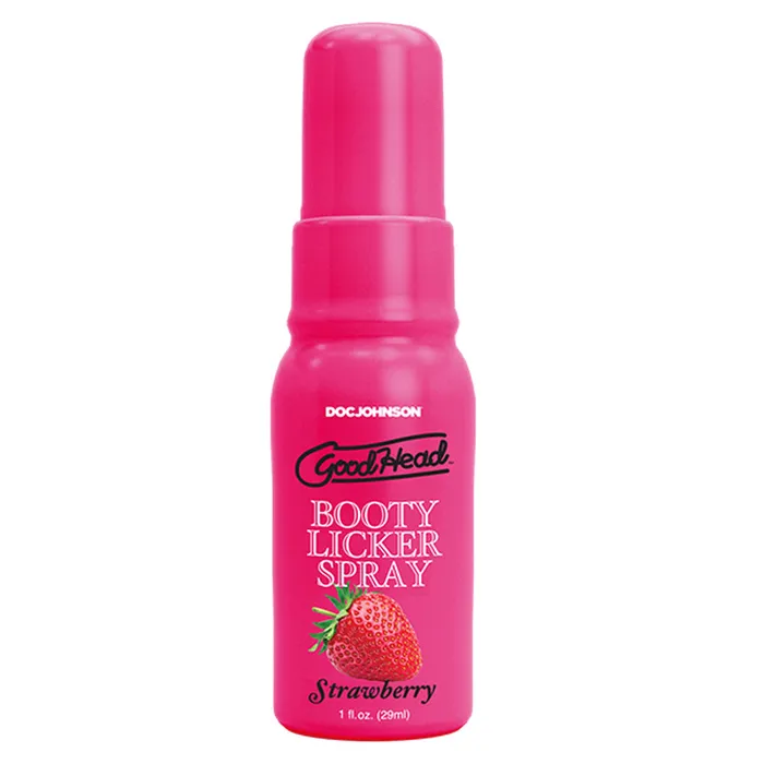 Doc Johnson Goodhead Booty Licker Spray Strawberry 1 Fl Male Sex Toys