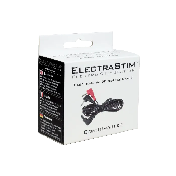 ElectraStim Female Sex Toys ElectraStim 90Degree Stimulator Cables