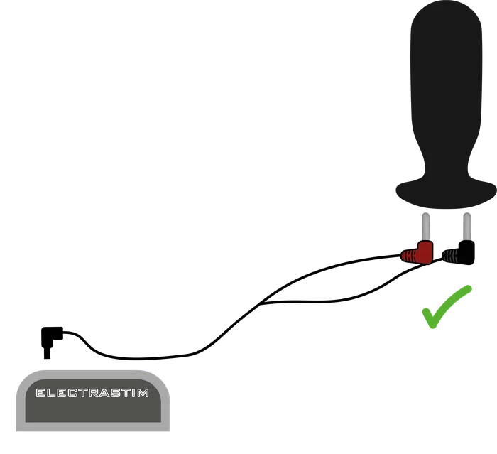 ElectraStim Female Sex Toys ElectraStim 90Degree Stimulator Cables