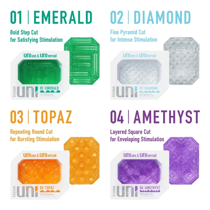 Enhancers TENGA STORE EUROPE UNI Variety Pack