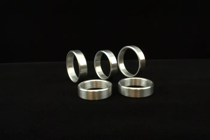 Female Sex Toys Ballisticmetal Wide Style Cockring in Aluminum