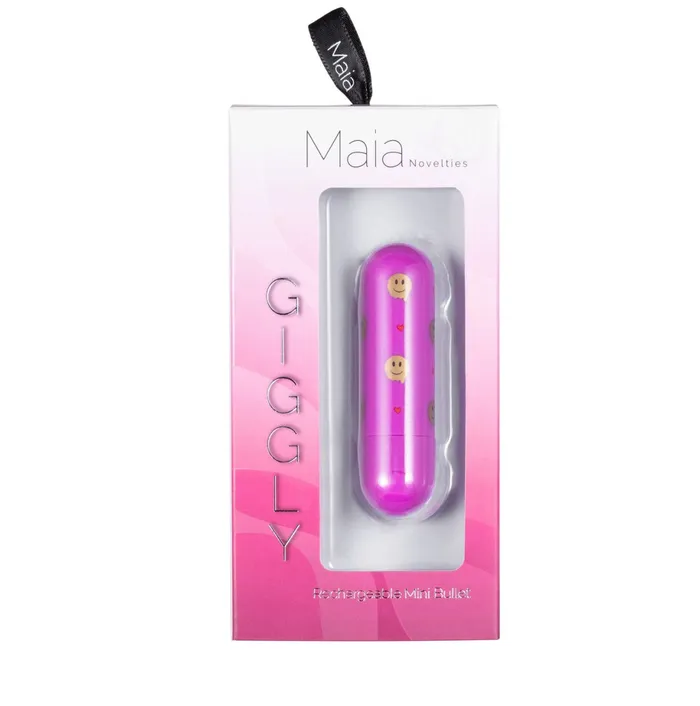 Female Sex Toys Maia Toys Giggly Super Charged Mini Bullet Pink