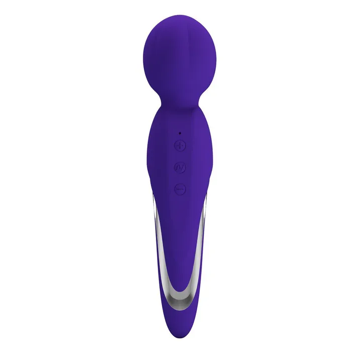 Female Sex Toys Pretty Love Walter Super Soft Silicone Wand Violet