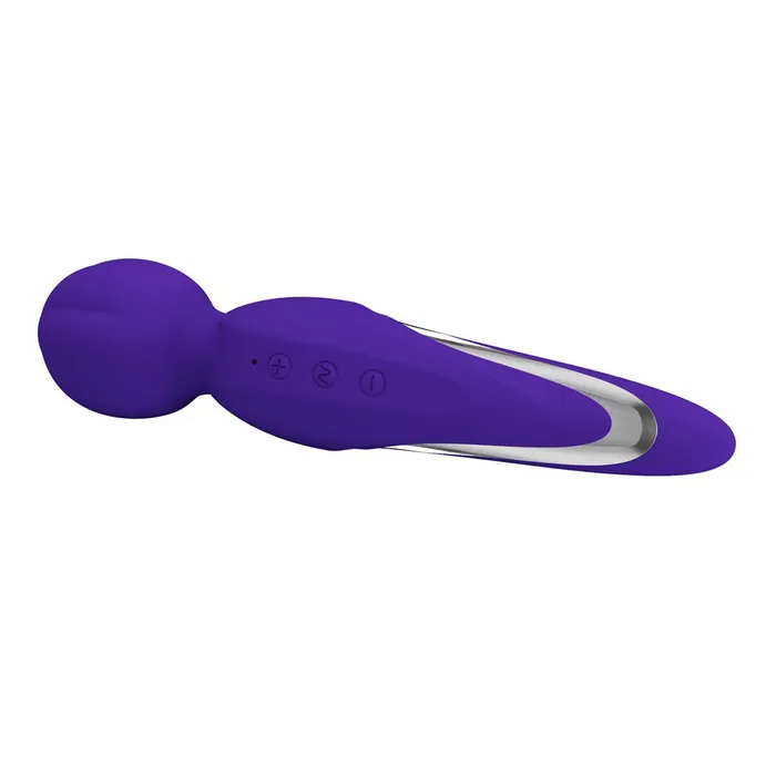 Female Sex Toys Pretty Love Walter Super Soft Silicone Wand Violet