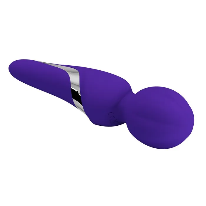 Female Sex Toys Pretty Love Walter Super Soft Silicone Wand Violet