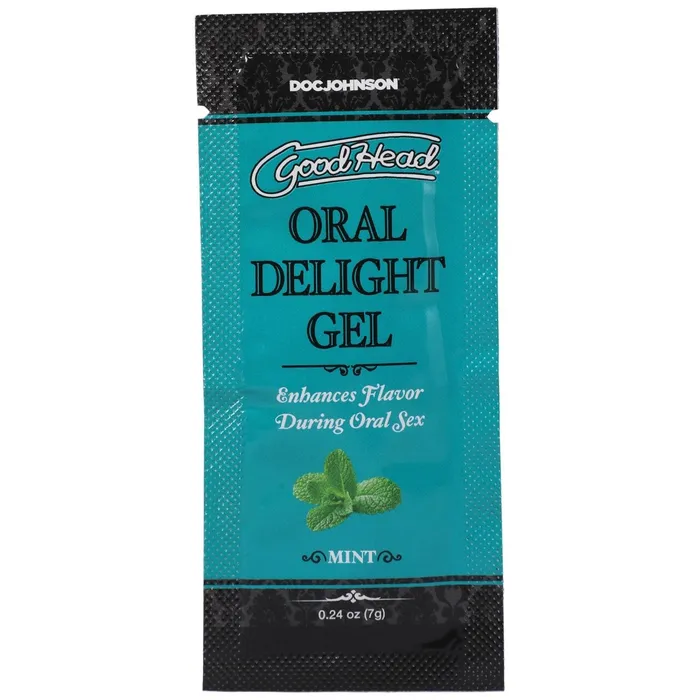 Goodhead Oral Delight Gel Mint 024 Oz Doc Johnson Enhancers